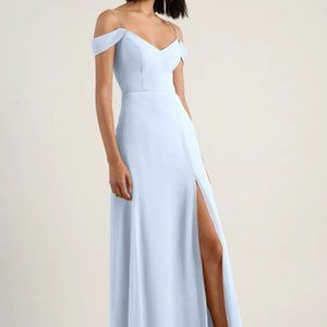 Jenny Yoo Priya Bridesmaid Dress in Whisper Blue Size 0